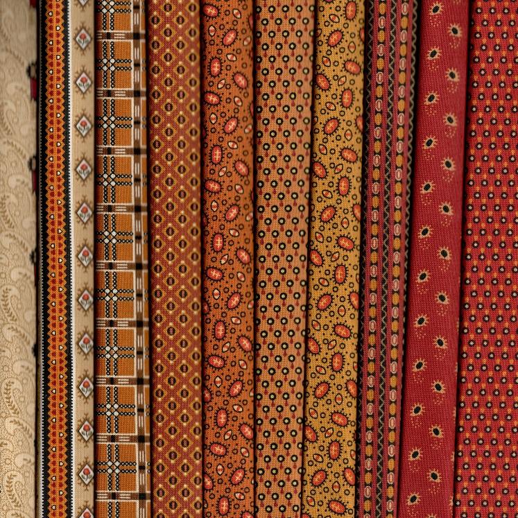 Spice Market Fabric Pack - 10 Fat Quarters