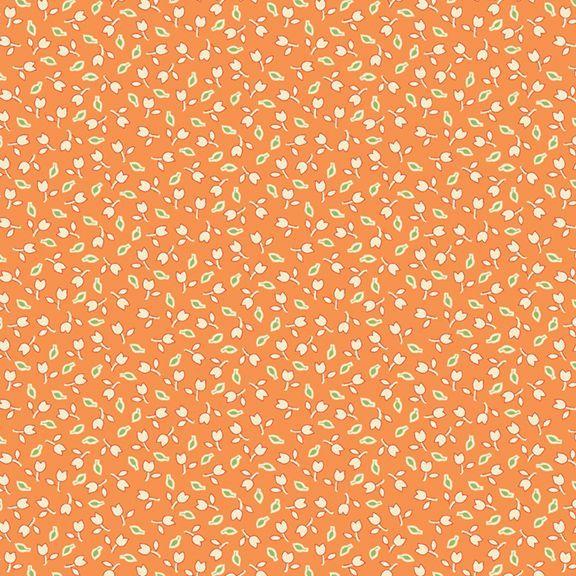 Aunt Grace Goes Scrappy Orange