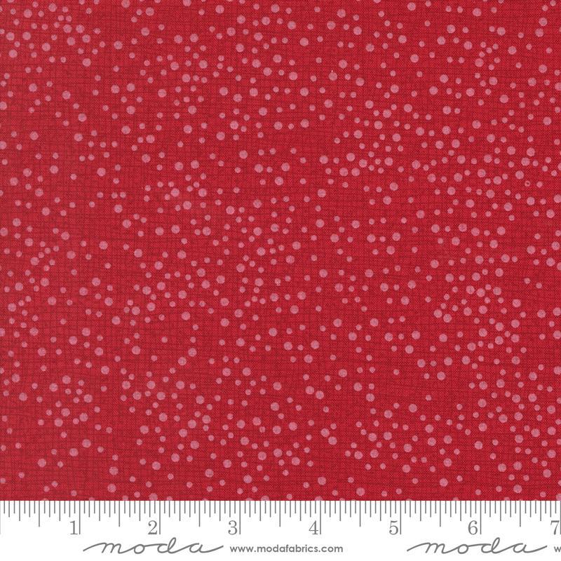 Dotty Thatched Red