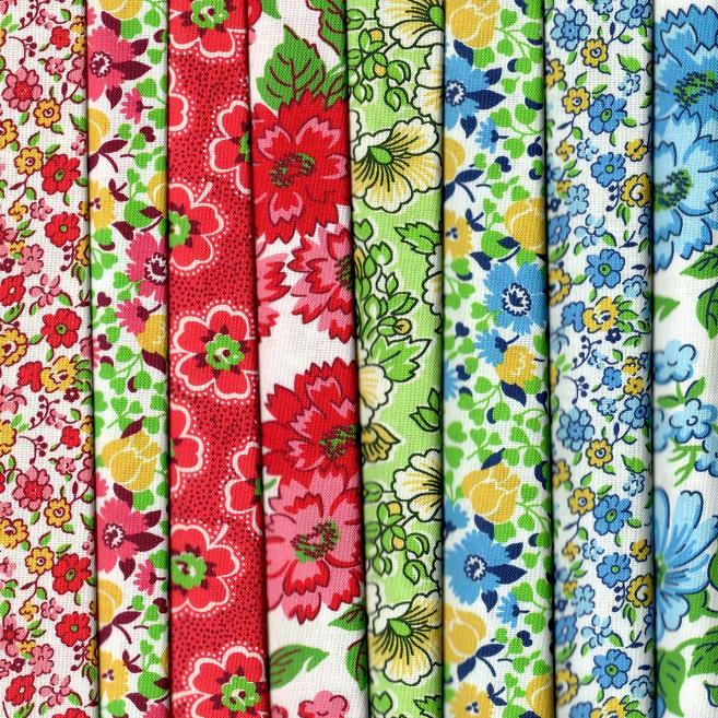 Merry-Go-Round Fabric Pack - 8 Fat Quarters