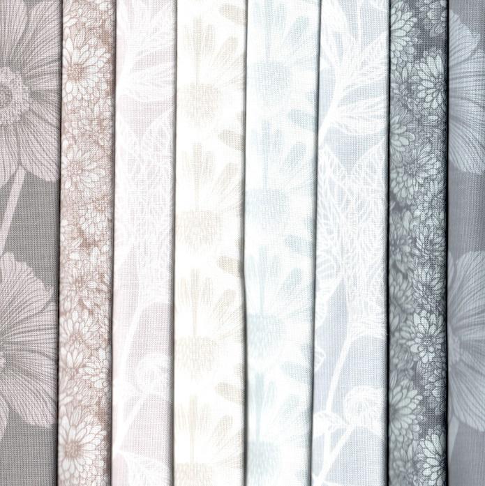 Indelible: soft Fabric Pack - 8 Fat Quarters
