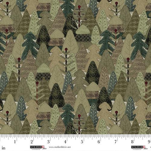 Snowy Days & Frosty Nights Green