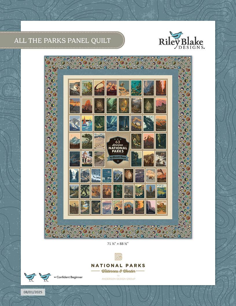 All the Parks Panel Quilt - FREE PATTERN DOWNLOAD