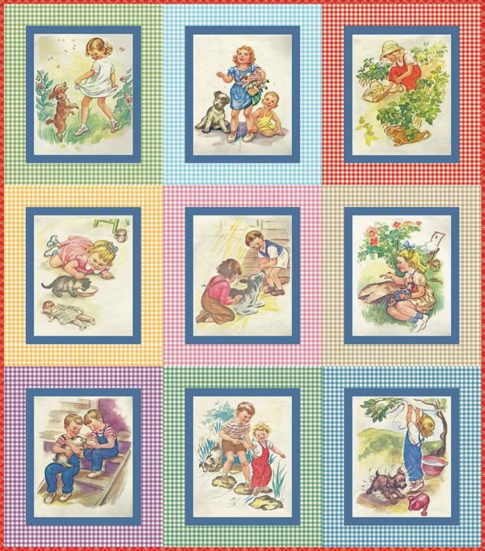 Framed Innocence Quilt Kit