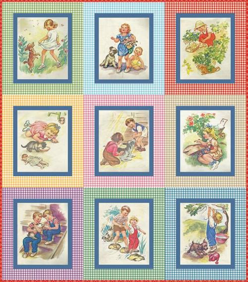 Framed Innocence Quilt Kit