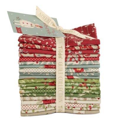 Tilda Merry Little Christmas 20-Piece Fat-Eight Bundle