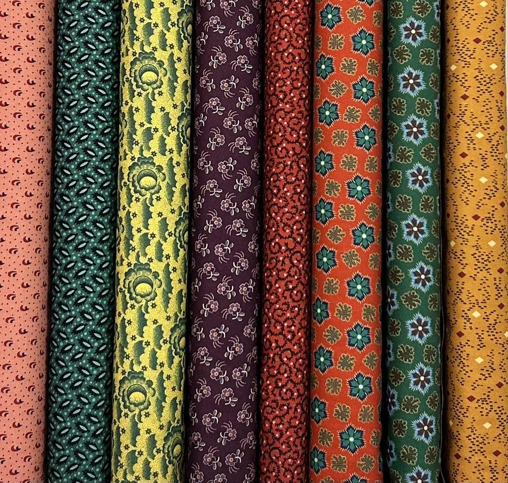 19th Century Sparklers Fabric Pack - 8 Fat Quarters