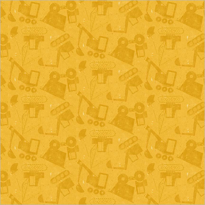 Diggers & Dozers Yellow