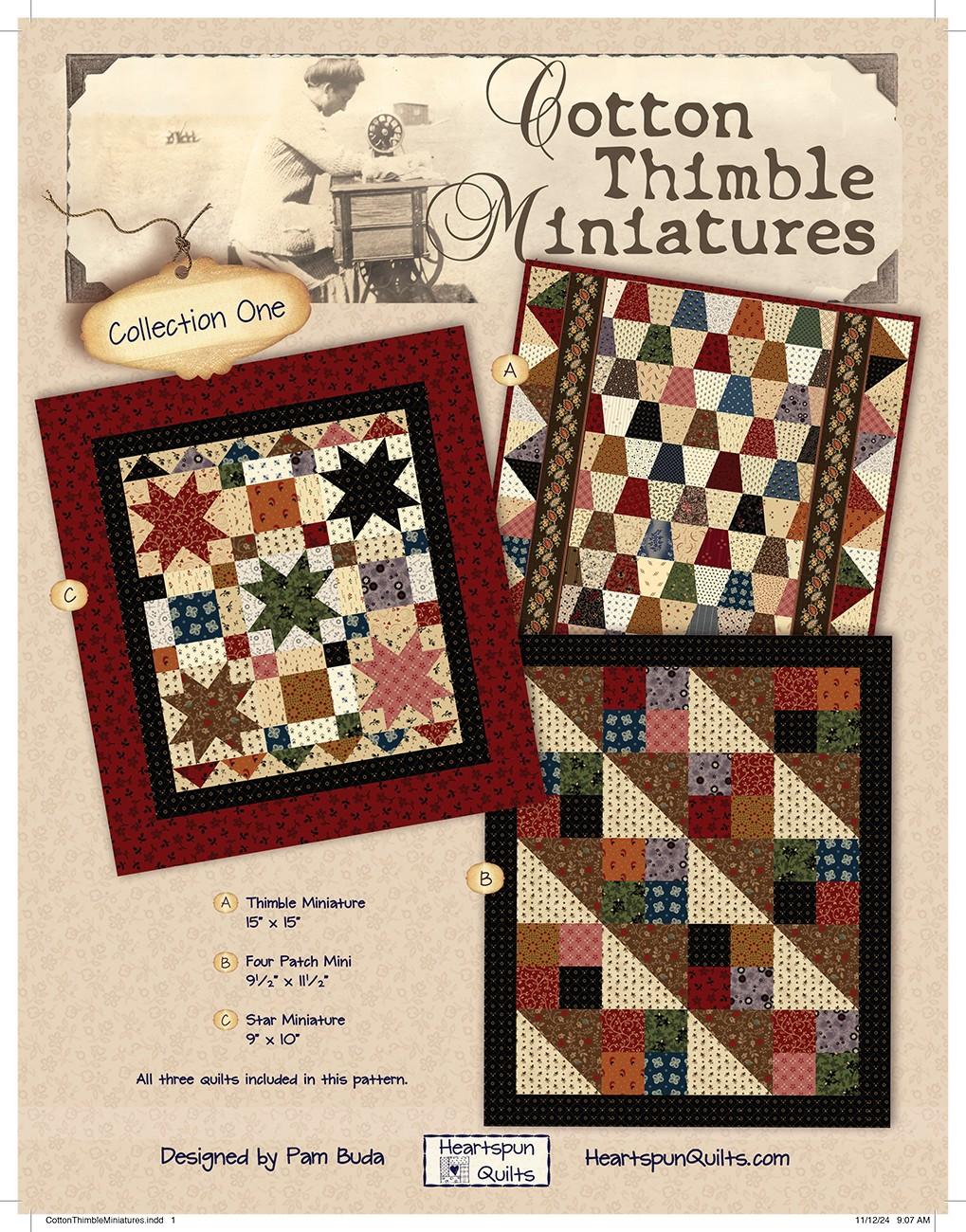 Cotton Thimble Miniatures - Set One