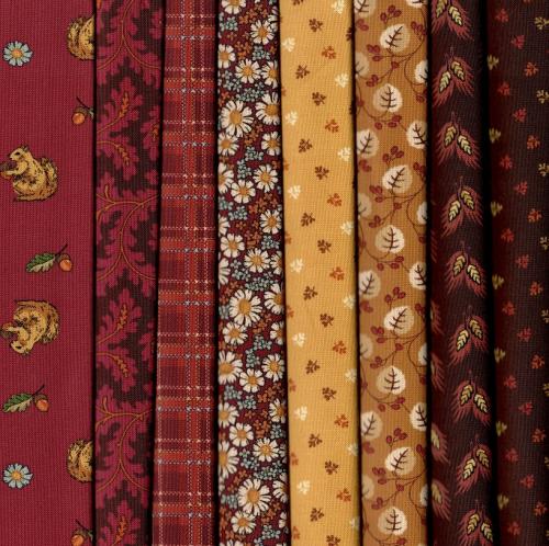 Gathering Fabric Pack - 8 Fat Quarters