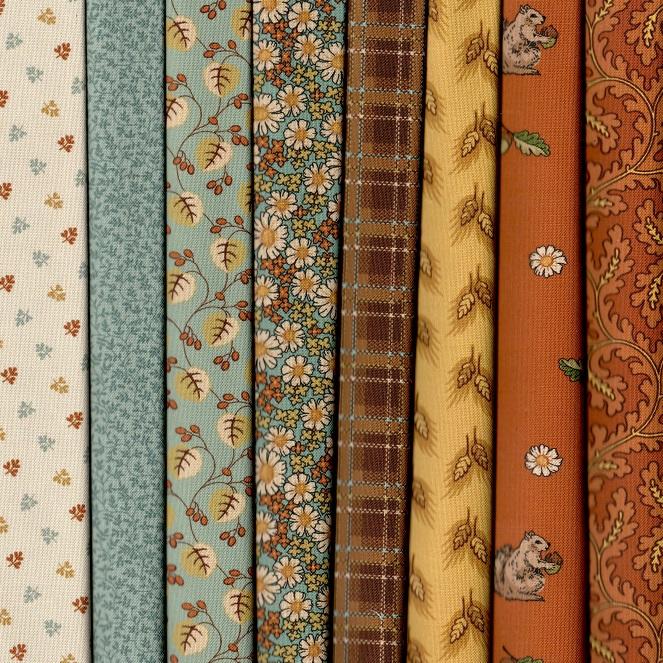 Gathering Fabric Pack - 8 Fat Quarters