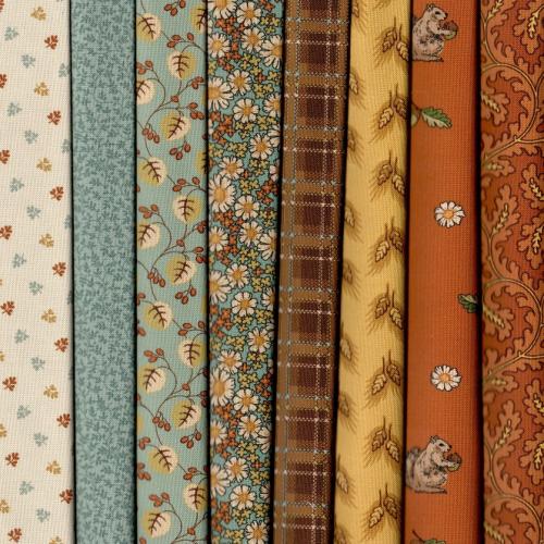 Gathering Fabric Pack - 8 Fat Quarters