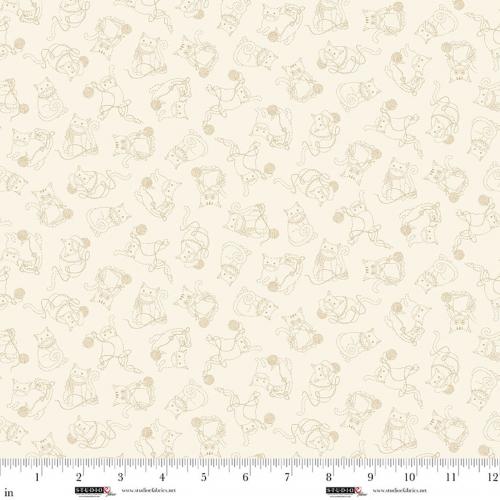 Knit 1, Purr 2 Cream