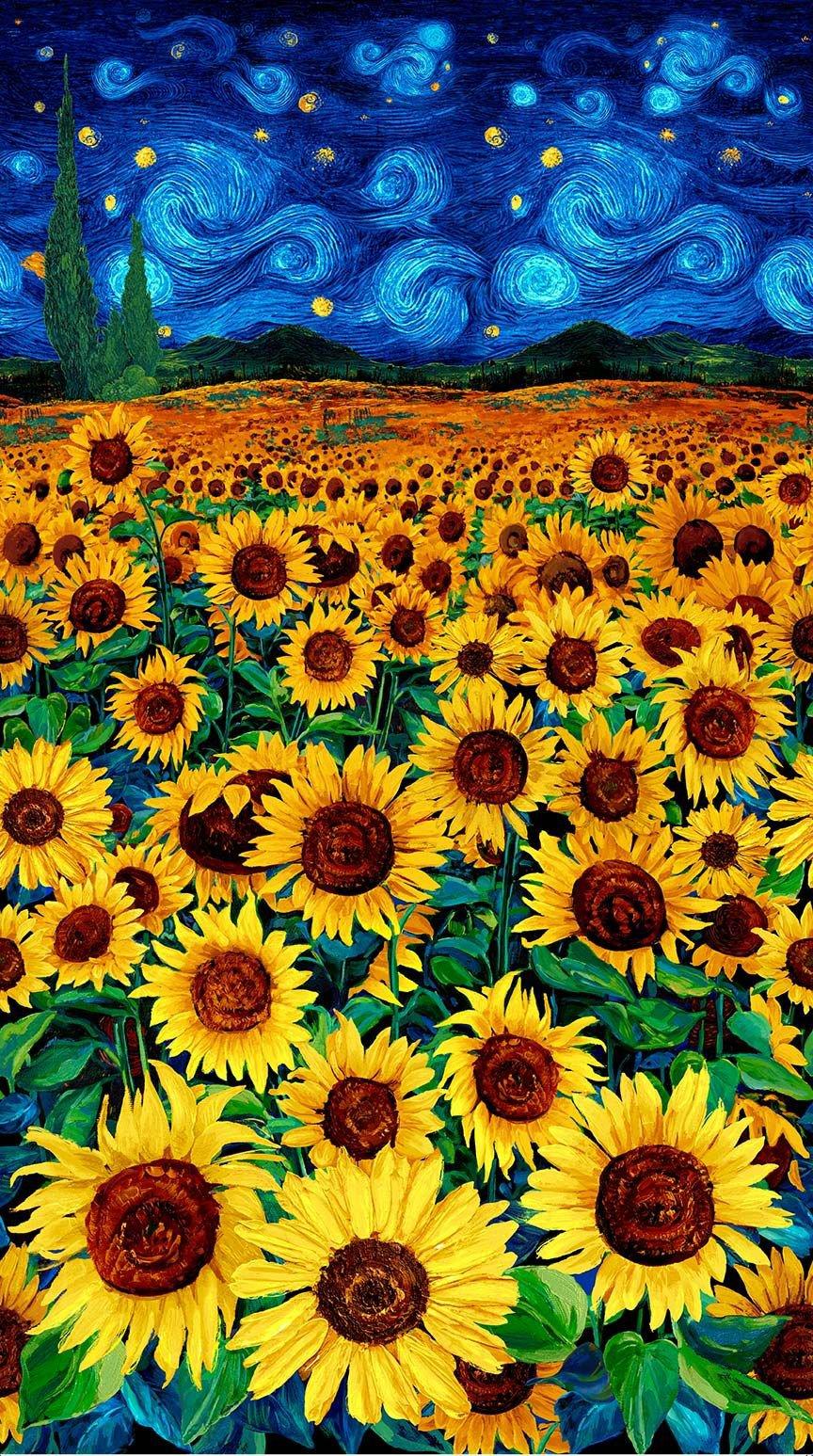 Sunflower Symphony Panel