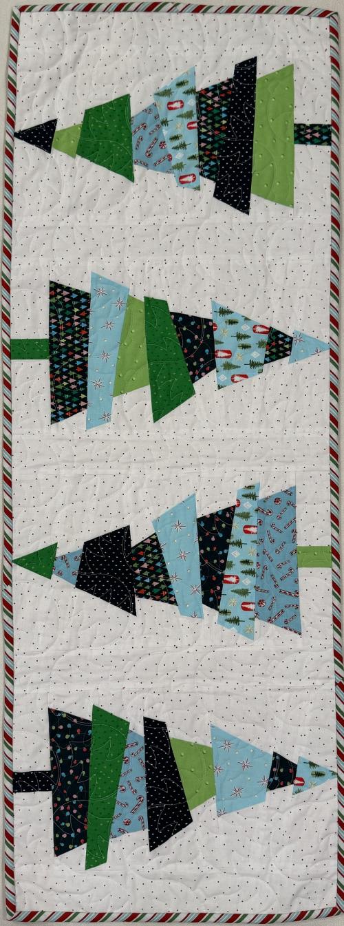 Crazy Christmas Trees Table Runner Kit