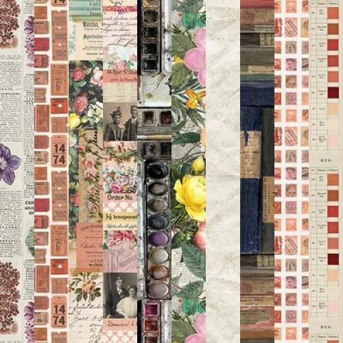Tim Holtz Palette Multi Fabric Pack - 10 Fat Quarters
