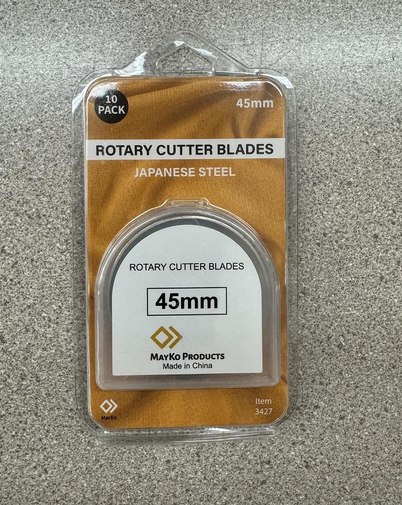 45mm Rotary Cutter Blades - 10 pack