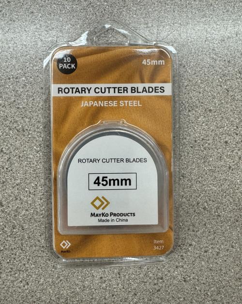 45mm Rotary Cutter Blades - 10 pack