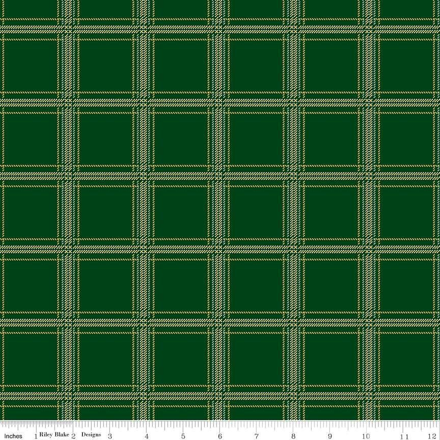 Plaid-Venture Club Green