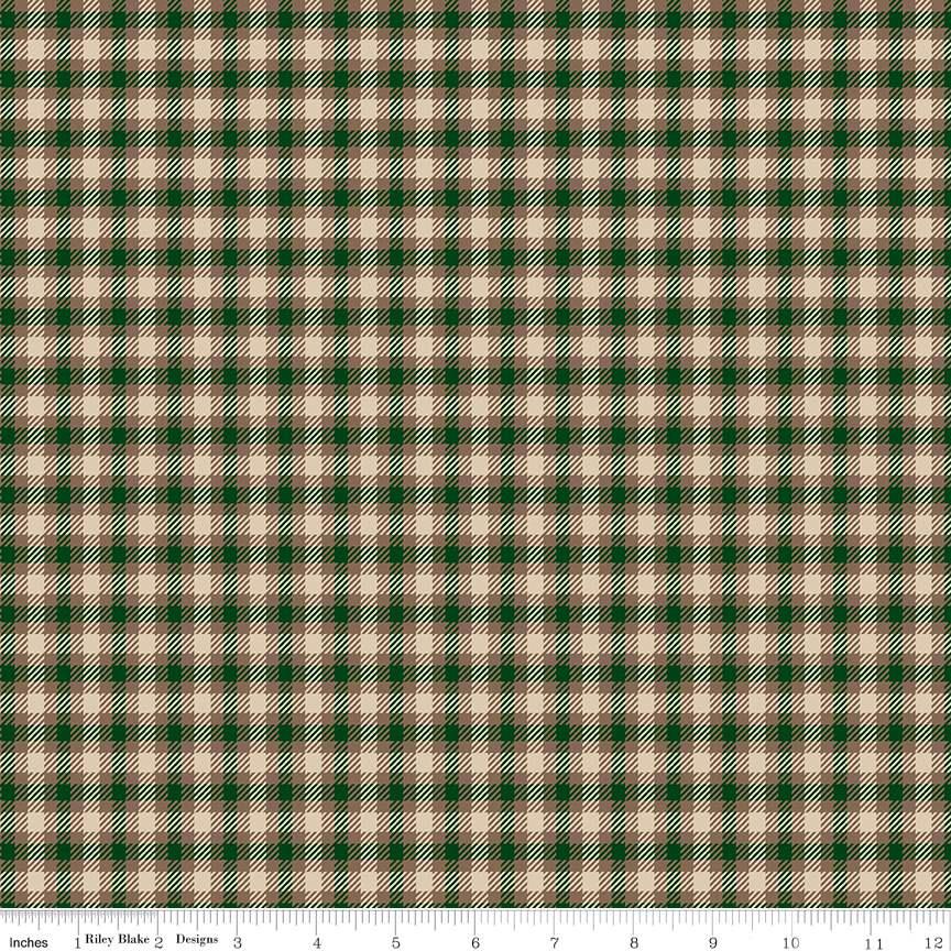 Plaid-Venture Club Green