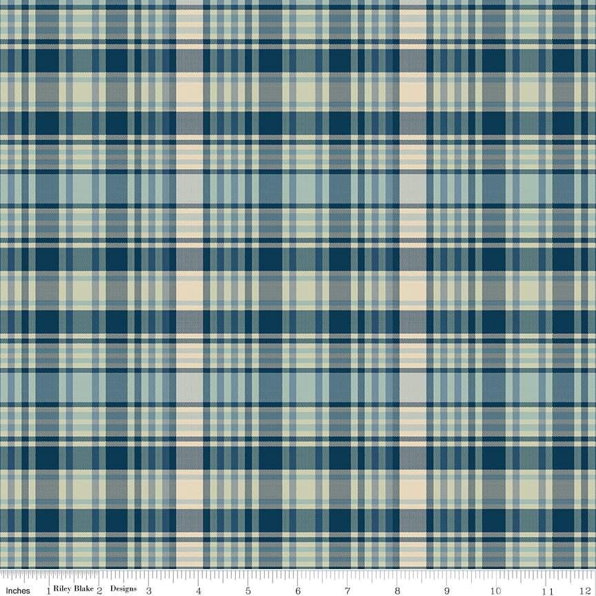 Plaid-Venture Club Blue