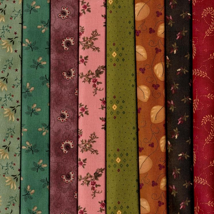 Scrap Basket Favorites Fabric Pack - 8 Fat Quarters