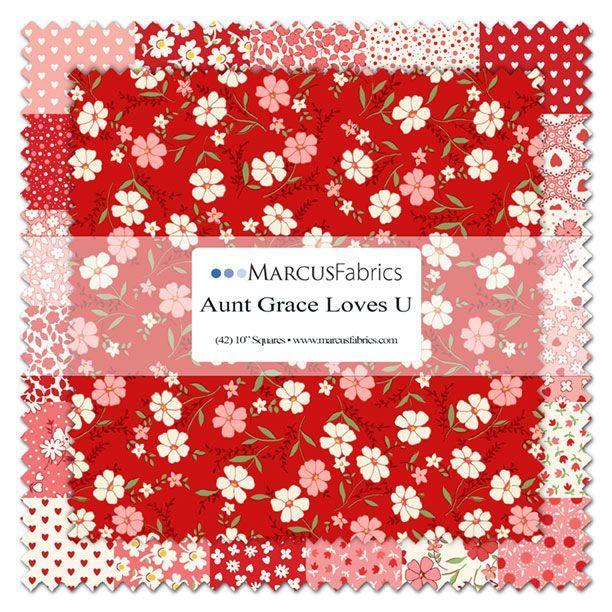Aunt Grace Loves U - 10 x 10 Squares
