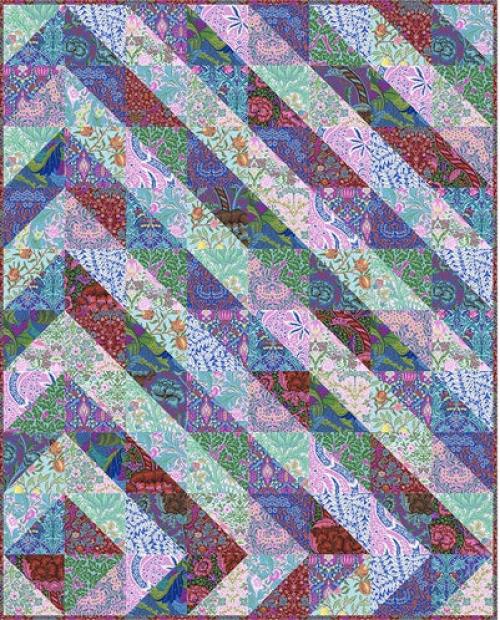 Hole in One Quilt Kit: Kaffe Fassett x Morris & Co.