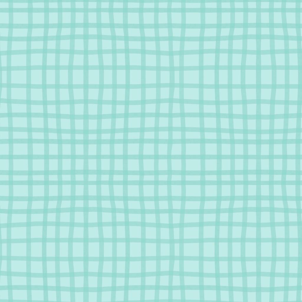 Safari Snuggles Grid Teal