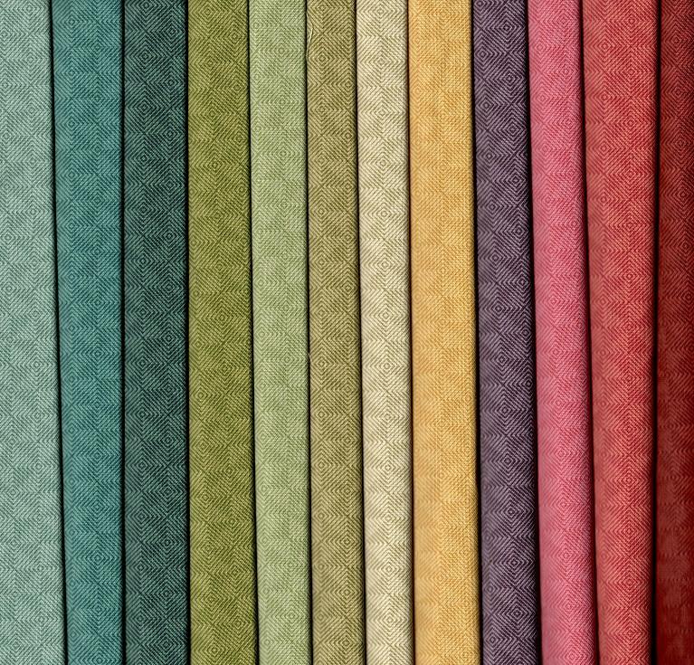 Square Dance Fabric Pack - 12 Fat Quarters