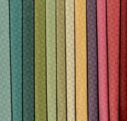 Square Dance Fabric Pack - 12 Fat Quarters