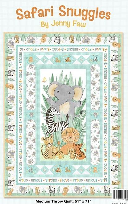 Safari Snuggles Quilt Kit