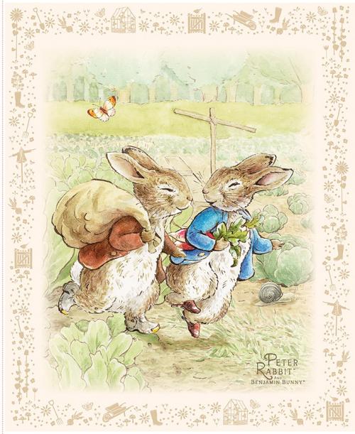 Peter Rabbit™ & Benjamin Bunny™ Panel