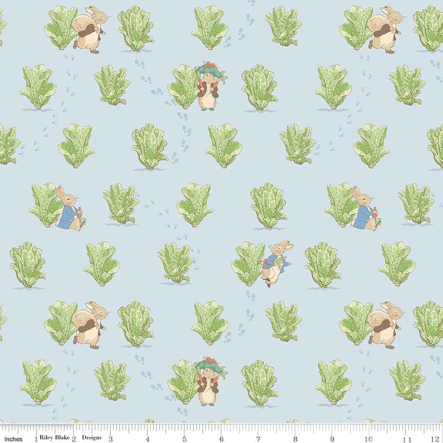 Peter Rabbit™ & Benjamin Bunny™ Lettuce Patch Blue