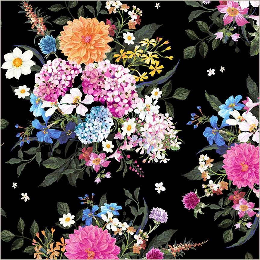 Midnight Blooms Bountiful Bouquets Black