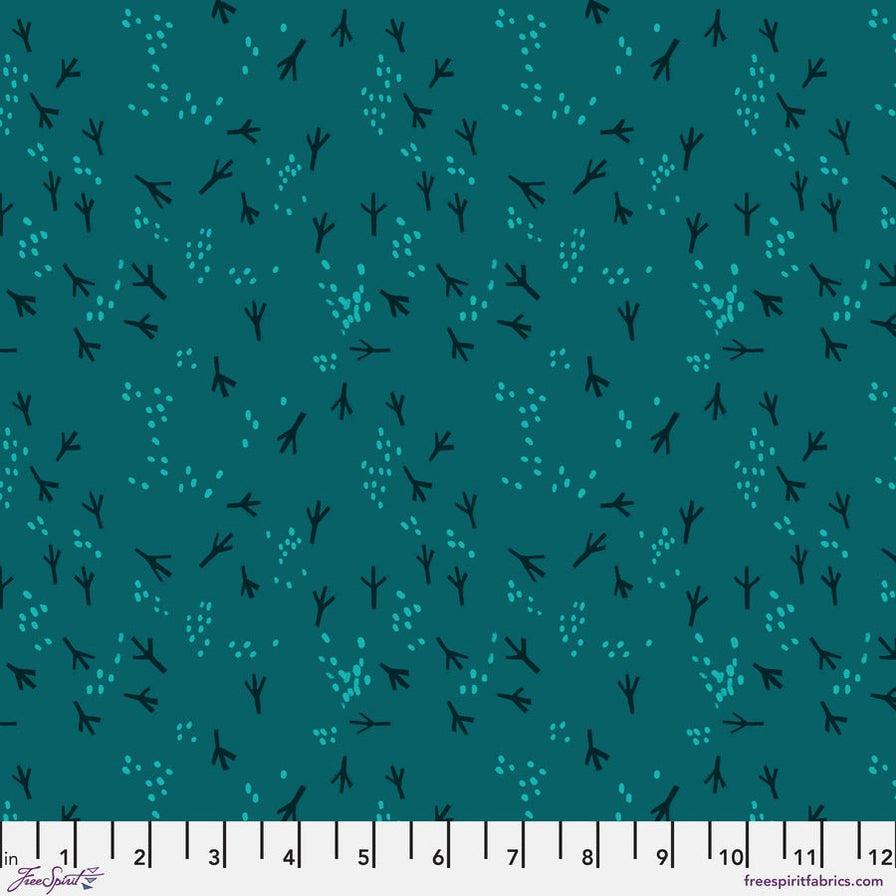 What the Birds said Fancy Feet - Teal