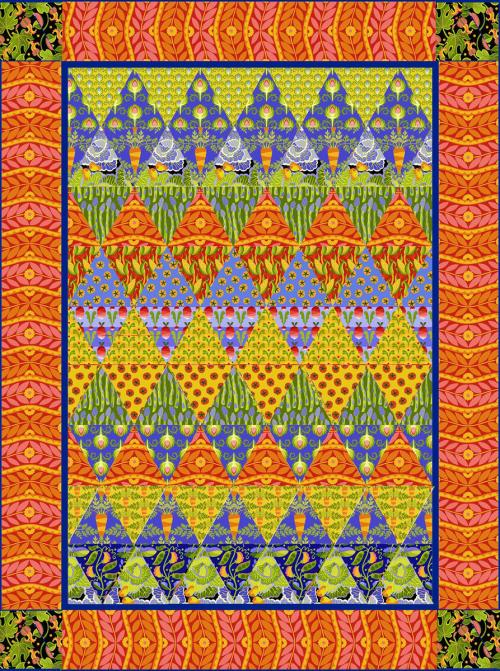 Thousand Mountains Quilt - FREE PATTERN DOWNLOAD