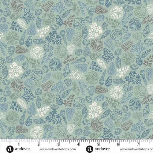 Driftwood Shells Green