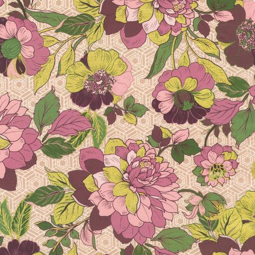 Imerpial Collection: Graceful Cranes Pearl Pink