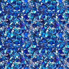 Mosaic Blooms Mosaic Blender - Blue