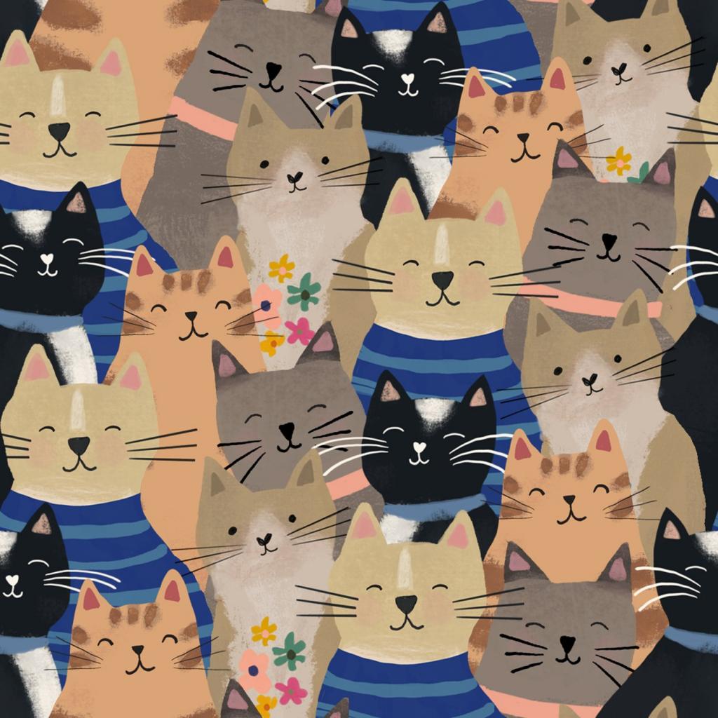 Every Home Smiley Cat Multi