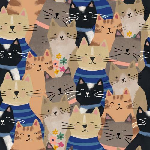 Every Home Smiley Cat Multi