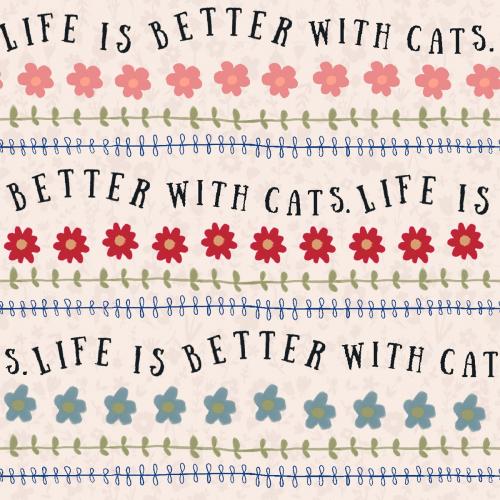 Every Home Life is Better Stripe Beige