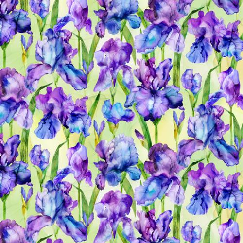 Infatuation Iris Feature Green
