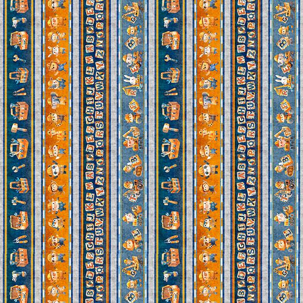 Build It Construction Animal Border Stripe