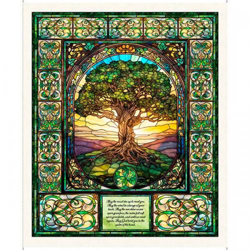 Spirit of Ireland Celtic Tree of Life Panel