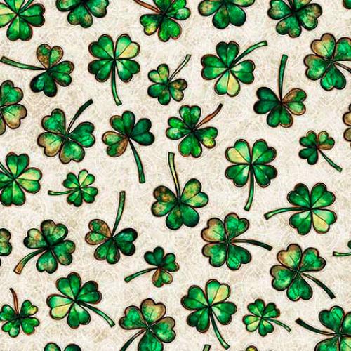 Spirit of Ireland Shamrocks Tan