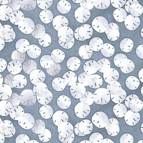 Let Your Light Shine Sand Dollars Blue