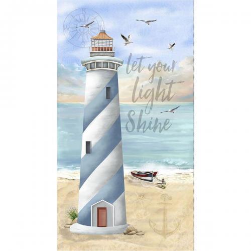 Let Your Light Shine Lighthouse Panel