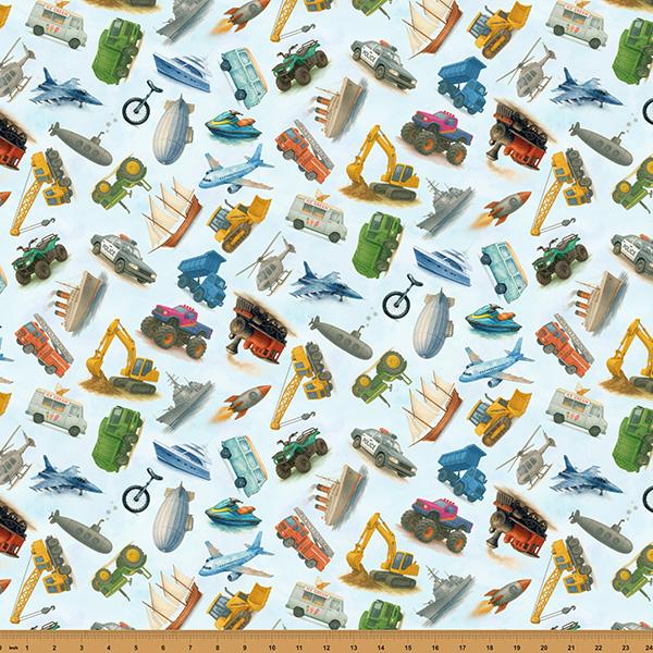 Things that go from A to Z Baby Blue